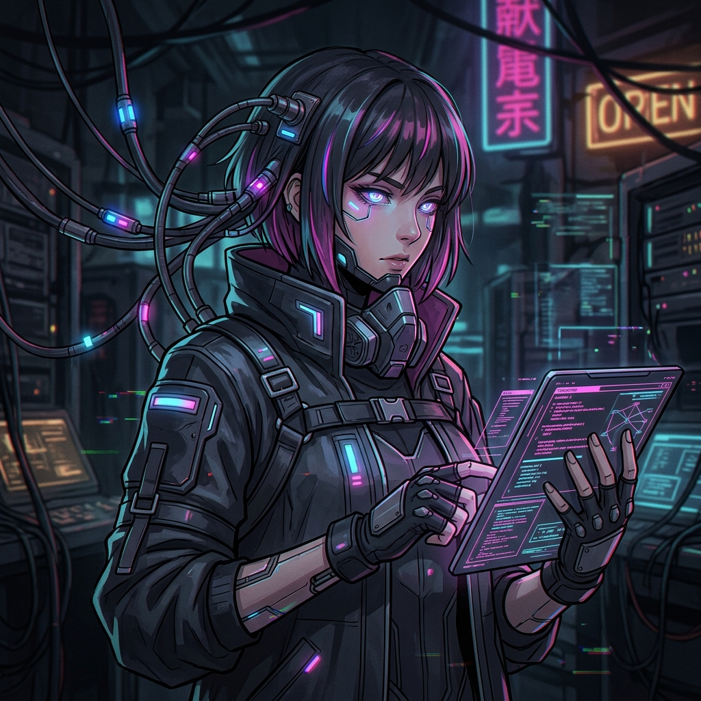 NEURAL_NET HACKER [SYS_ILLUSTRATION]